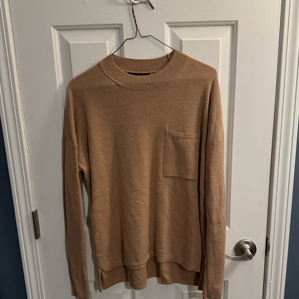 Banana Republic Tan Sweater Sz M
